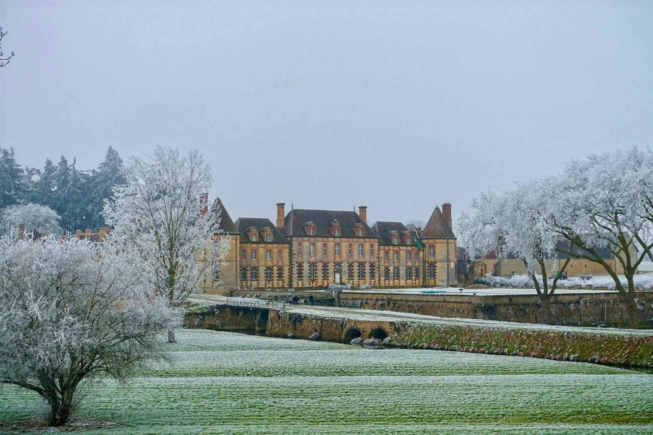 Bed and Breakfast Chateau De La Riviere Pontgouin Exterior foto